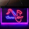 Saxophone Coors Lite LED Sign Man Cave Home Bar Pub Decor