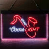 Saxophone Coors Lite LED Sign Man Cave Home Bar Pub Decor