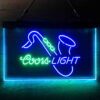 Saxophone Coors Lite LED Sign Man Cave Home Bar Pub Decor