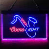 Saxophone Coors Lite LED Sign Man Cave Home Bar Pub Decor