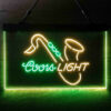 Saxophone Coors Lite LED Sign Man Cave Home Bar Pub Decor