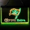 Seattle Seahawks Corona Extra LED Sign Man Cave Home Bar Pub Decor