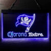 Seattle Seahawks Corona Extra LED Sign Man Cave Home Bar Pub Decor