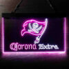 Seattle Seahawks Corona Extra LED Sign Man Cave Home Bar Pub Decor