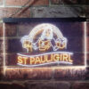 St. Paul Girl Bar Man Cave LED Sign Man Cave Decor