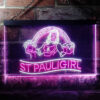 St. Paul Girl Bar Man Cave LED Sign Man Cave Decor