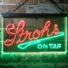 Strohs On Tap LED Sign Man Cave Home Bar Pub Decor