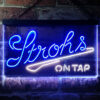 Strohs On Tap LED Sign Man Cave Home Bar Pub Decor