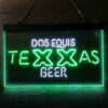 Texas Dos Equis LED Sign Home Bar Decor