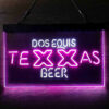 Texas Dos Equis LED Sign Home Bar Decor