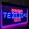 Texas Dos Equis LED Sign Home Bar Decor