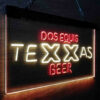 Texas Dos Equis LED Sign Home Bar Decor