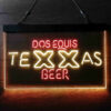 Texas Dos Equis LED Sign Home Bar Decor