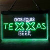 Texas Dos Equis LED Sign Home Bar Decor