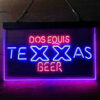 Texas Dos Equis LED Sign Home Bar Decor