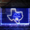 Texas Jack Daniel's Home Bar Neon Light LED Sign Man Cave Decor