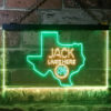 Texas Jack Daniel's Home Bar Neon Light LED Sign Man Cave Decor