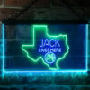 Texas Jack Daniel's Home Bar Neon Light LED Sign Man Cave Decor