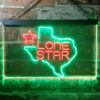 Texas Lone Star LED Sign Man Cave Home Bar Pub Decor