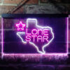 Texas Lone Star LED Sign Man Cave Home Bar Pub Decor