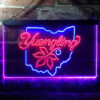 Yuengling Ohio State Buckeye Breiter LED Sign Man Cave Home Bar Pub Decor