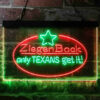 ZiegenBock Amber Only Texans Get it LED Sign Home Bar Decor