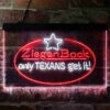 ZiegenBock Amber Only Texans Get it LED Sign Home Bar Decor