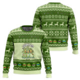 Hooktab 1984 Teenage Mutant Ninja Turtles Ugly Christmas Sweater