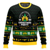 Hooktab 1988 Christmas Party Die Hard Ugly Christmas Sweater