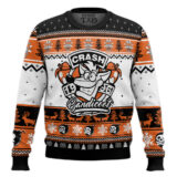 Hooktab 1996 Crash Bandicoot Ugly Christmas Sweater