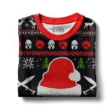 Hooktab 300 Sparta "This Is Santaaa" Ugly Christmas Sweater