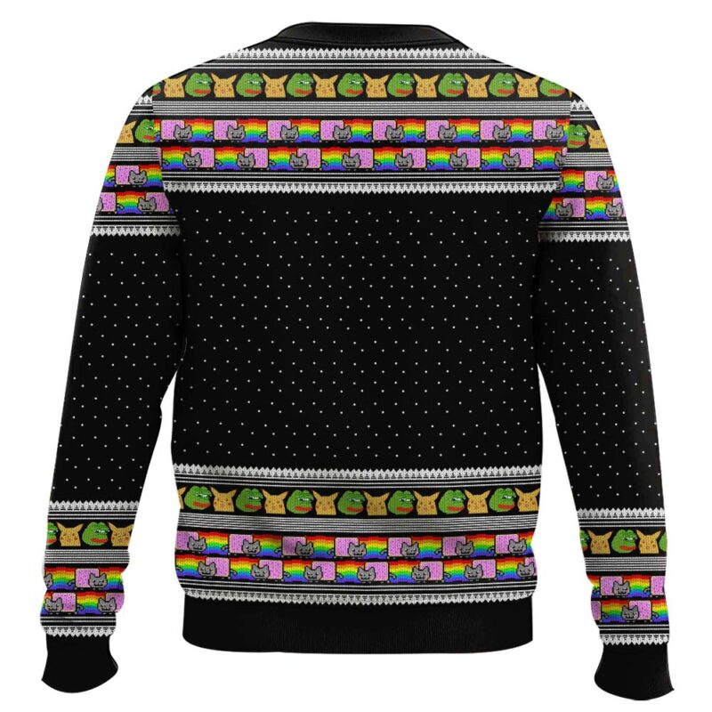 Hooktab 3d Choccy Milk Cheems Doge Meme Ugly Christmas Sweater Hooktab 3d Choccy Milk Cheems Doge Meme Ugly Christmas Sweater