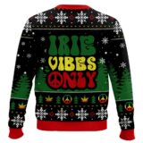 Hooktab 420 Bob Marley "None But Ourselves Can Free Our Mind" Ugly Christmas Sweater