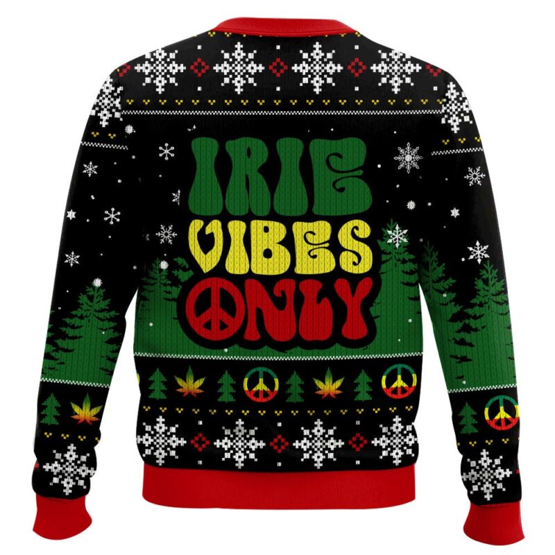 Hooktab 420 Bob Marley "None But Ourselves Can Free Our Mind" Ugly Christmas Sweater Hooktab 420 Bob Marley "None But Ourselves Can Free Our Mind" Ugly Christmas Sweater