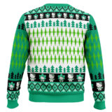 Hooktab 420 Hello Kitty Just Smoke And Let That Shit Go Ugly Christmas Sweater