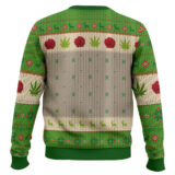 Hooktab 420 In A World Full Of Roses Be A Weed Ugly Christmas Sweater