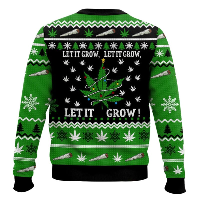 Hooktab 420 Let’s it Grow Ugly Christmas Sweater Hooktab 420 Let’s it Grow Ugly Christmas Sweater