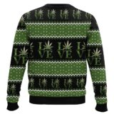 Hooktab 420 Love Marijuana Ugly Christmas Sweater
