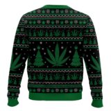 Hooktab 420 Merry Marijuana Ugly Christmas Sweater