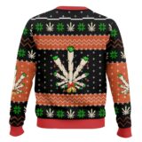 Hooktab 420 Santa “I’m Ready To Jingle All The Way To Cloud Nine” Ugly Christmas Sweater