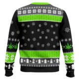Hooktab 420 Scream Just Chilling Ugly Christmas Sweater