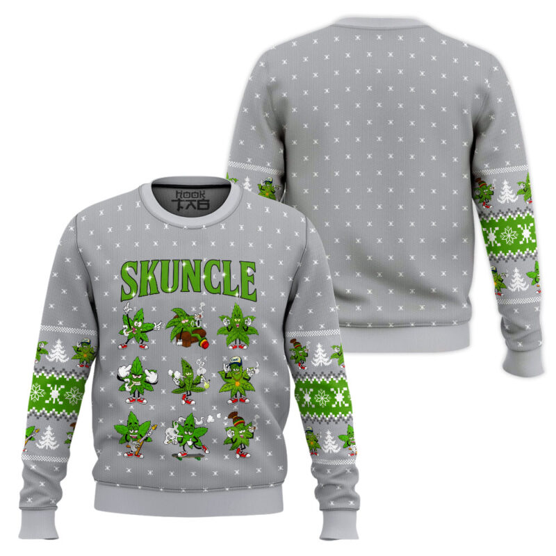 Hooktab 420 Skuncle Ugly Christmas Sweater Hooktab 420 Skuncle Ugly Christmas Sweater