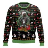 Hooktab 420 Snoop Dogg "This Holiday Season, We’re Getting Lit In More Ways Than One" Ugly Christmas Sweater
