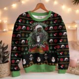 Hooktab 420 Snoop Dogg "This Holiday Season, We’re Getting Lit In More Ways Than One" Ugly Christmas Sweater