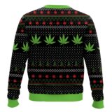 Hooktab 420 Stoned Alone Ugly Christmas Sweater