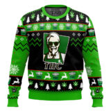Hooktab 420 THC Ugly Christmas Sweater
