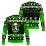 Hooktab 420 THC Ugly Christmas Sweater