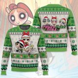 Hooktab 420 The Stoned Power Puff Girls Ugly Christmas Sweater