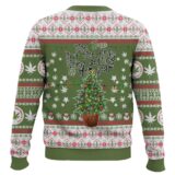 Hooktab 420 The Tree Ain't The Only Thing Getting Lit This Year Ugly Christmas Sweater