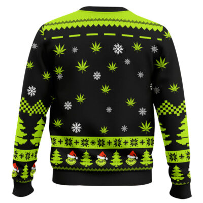 Hooktab 420 Which One Of You Grnches Stolen My Lighter Ugly Christmas Sweater